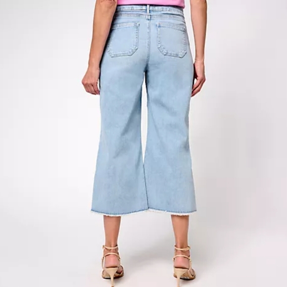 NYDJ patchie major wide leg Capri size 4 - Picture 10 of 10